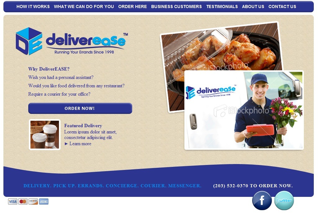 DeliverEASE WordPress theme by Jon Parrott & Michael Gay