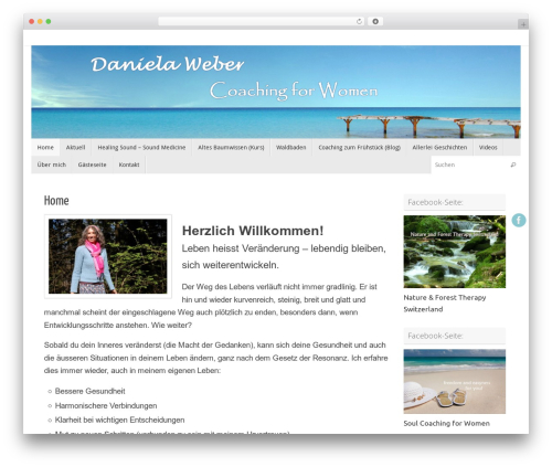 Tempera template WordPress free - danielaweber.ch