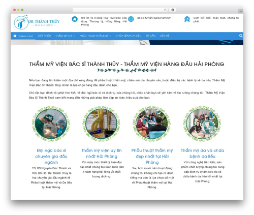 Theme WordPress PiniWeb - thammybacsithanhthuy.com