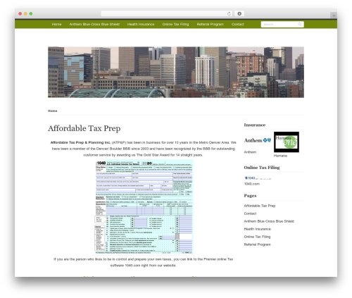 Theme WordPress Rumput Hijau - denvertaxprep.com