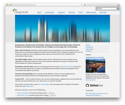 WordPress theme Designstudio - destio.de WordPress theme Designstudio - destio.de