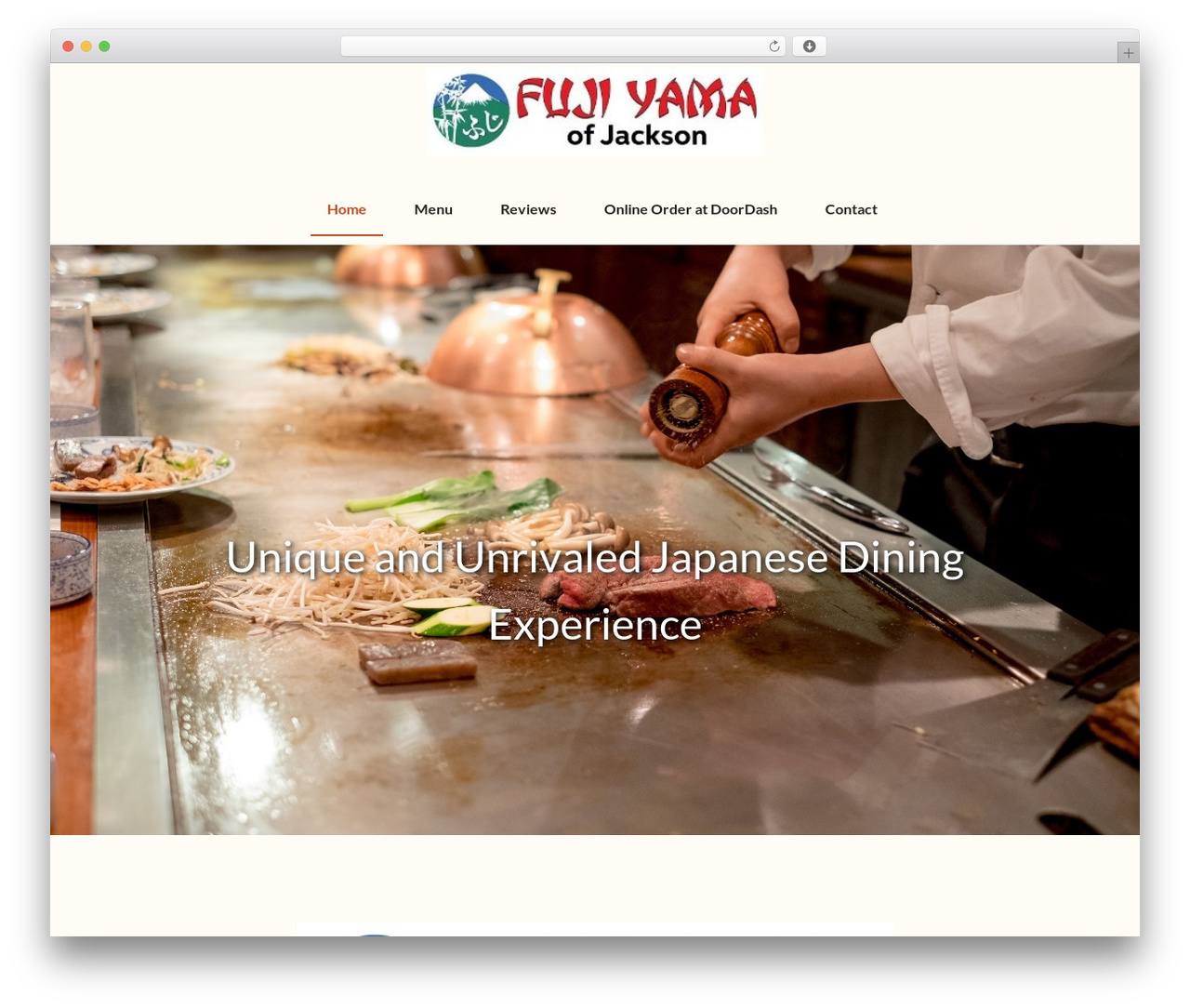 WordPress theme Genesis - fujiyamaofjackson.com