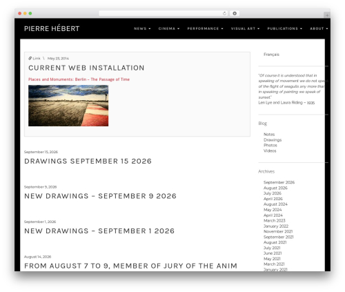 WP theme Future - pierrehebert.com WP theme Future - pierrehebert.com