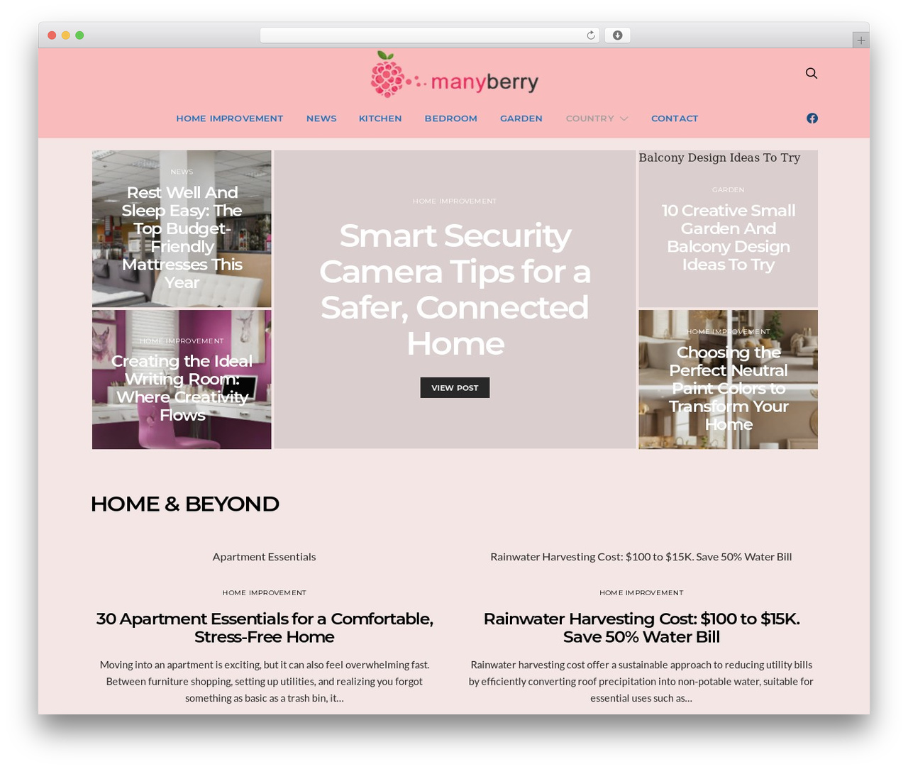 Authentic WordPress theme - manyberry.com Authentic WordPress theme - manyberry.com