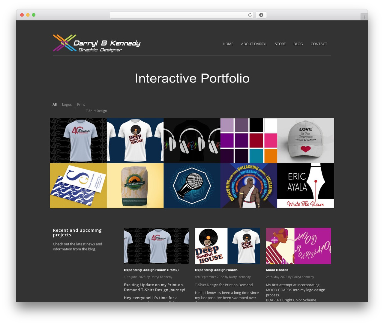 Best WordPress theme Aware - darrylbkennedy.com
