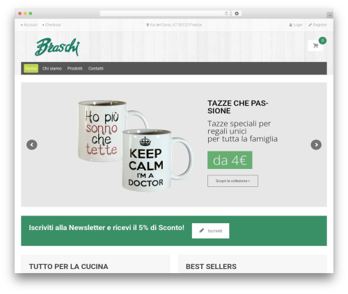 Braschi theme WordPress - dittabraschi.it