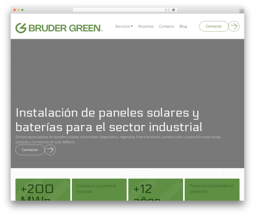 Brudergreen theme WordPress - brudergreen.com