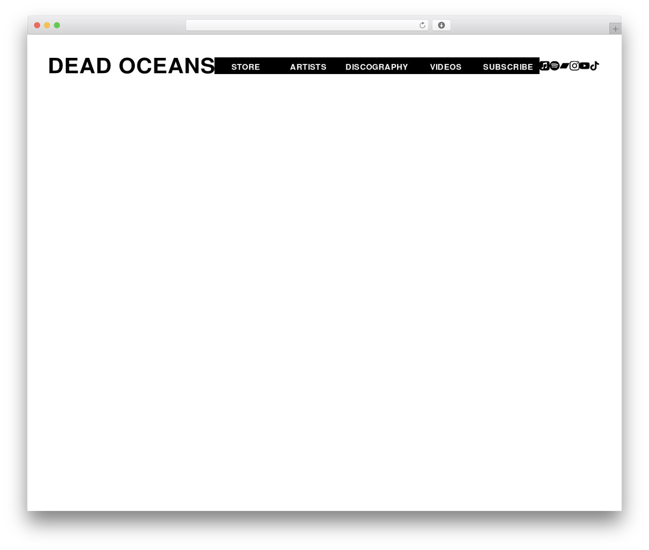 Dead Oceans theme WordPress - deadoceans.com Dead Oceans theme WordPress - deadoceans.com