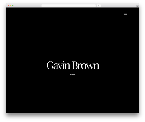diego WordPress theme - gavinbrown.com.au