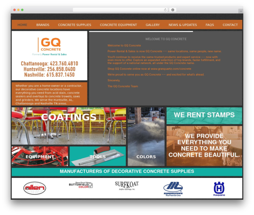 Gantry Theme for WordPress best WordPress theme - prsconcrete.com