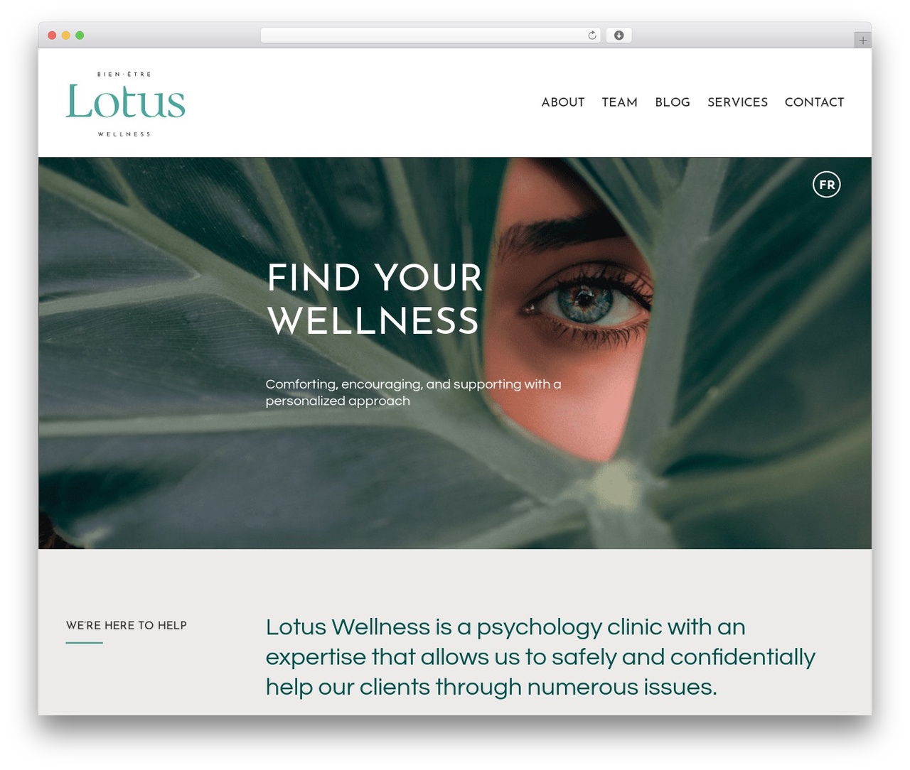 Genesis theme WordPress - lotuswellness.ca