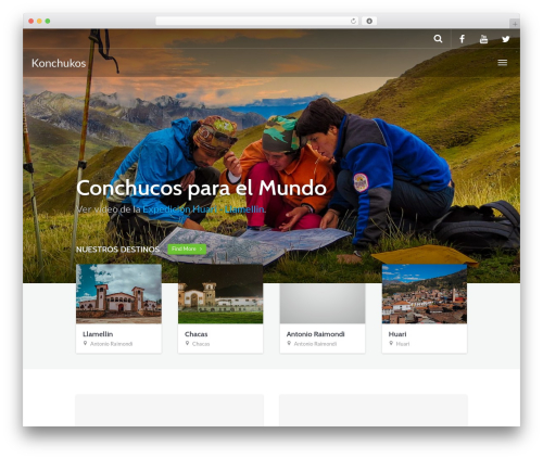 Destinations WordPress plugin - konchukos.com
