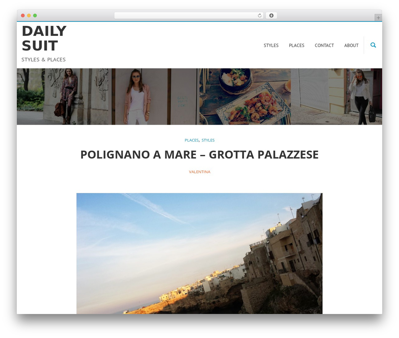 Longform theme WordPress - dailysuit.de