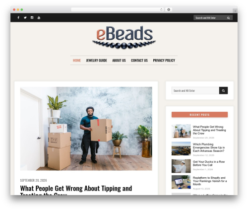 Moderne WordPress theme - e-beads.co.uk Moderne WordPress theme - e-beads.co.uk