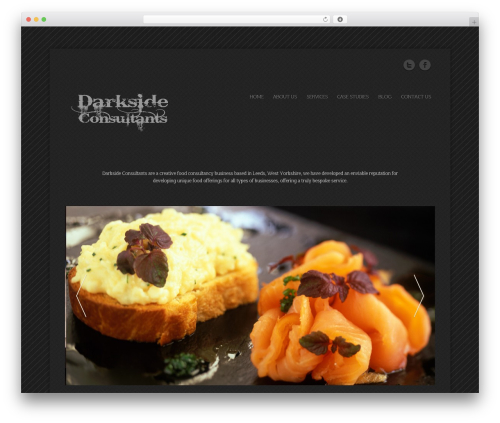 Morphis WordPress theme - darksideconsultants.com