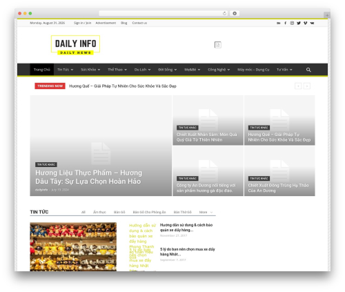 Innovation ruby shortcodes WordPress plugin - dailyinfo.vn