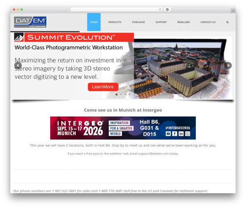 richer WordPress theme - datem.com
