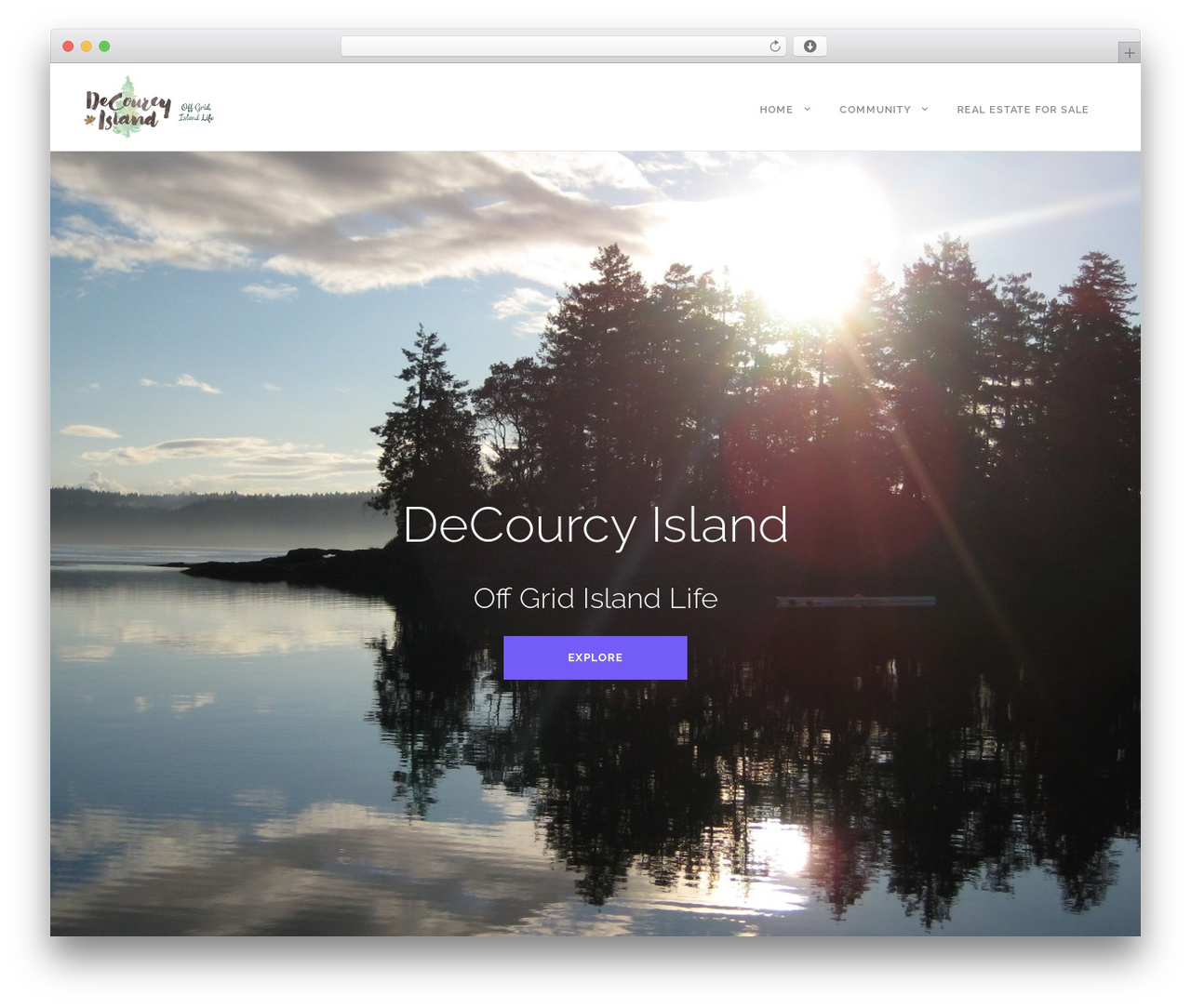 Shapely WordPress theme - decourcyisland.com Shapely WordPress theme - decourcyisland.com