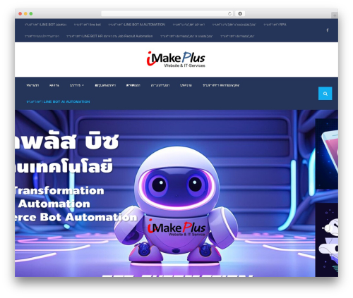Shuttle theme WordPress - imakeplus.com
