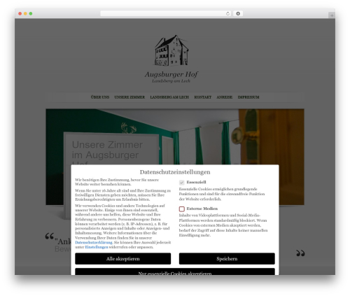 SimplePress best hotel WordPress theme - pw.augsburger-hof.com