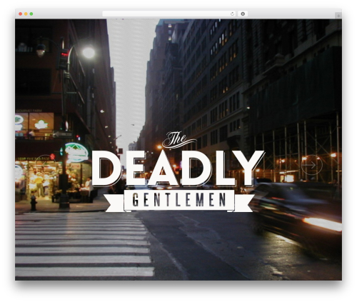 SOLIDO WordPress theme - deadlygentlemen.com