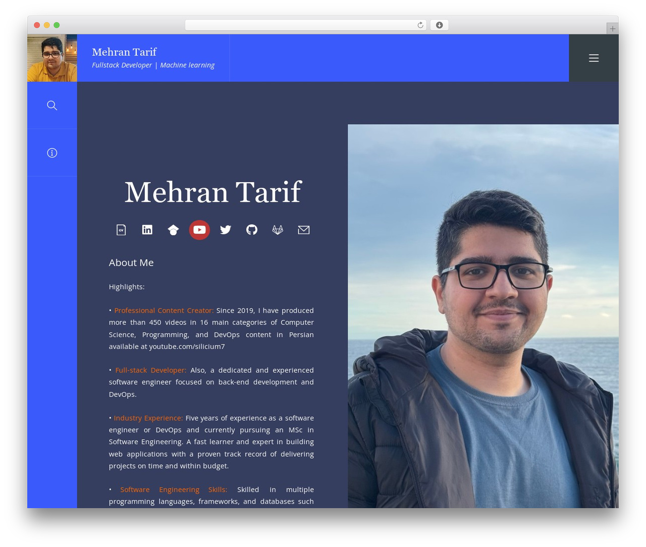 Theme WordPress Orb Child - mehran-tarif.com
