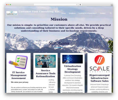 Theme WordPress Alberta - customerfirst.com Theme WordPress Alberta - customerfirst.com