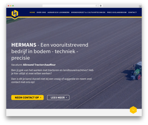 Theme WordPress Clever One - hermansloonbedrijf.nl
