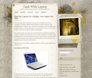 Theme WordPress marta Forest by Geek With Laptop