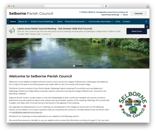 Agendas minutes WordPress plugin - selborneparishcouncil.gov.uk