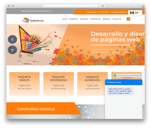 WordPress theme Educat - detalleweb.com.mx