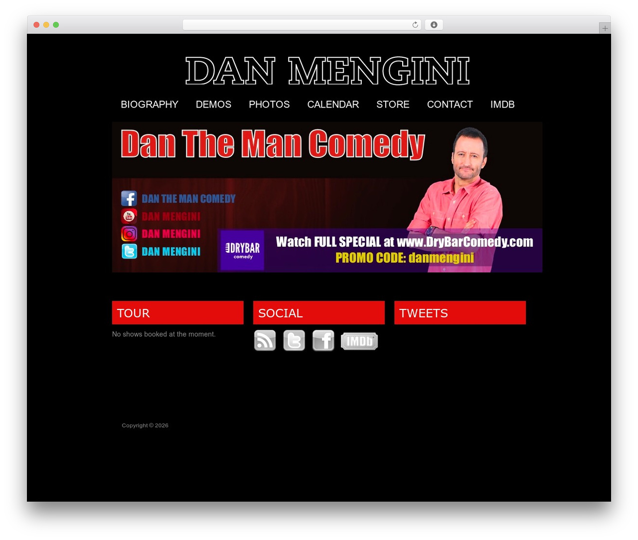 WordPress theme DanM - danmengini.com