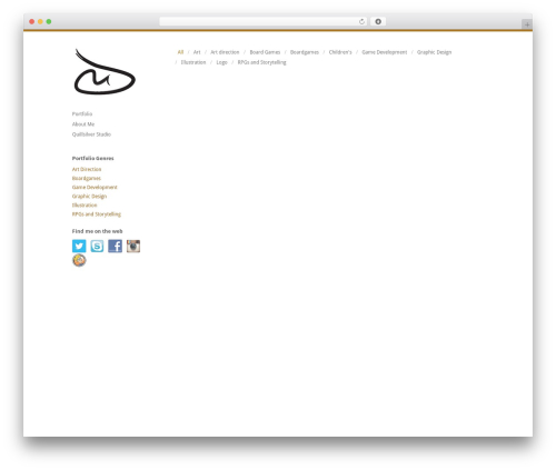 WordPress theme Infinity - dannmay.com