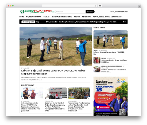 BloggingPro theme WordPress - beritafajartimur.com