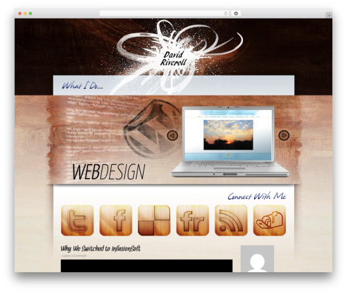 Catalyst premium WordPress theme - davidriveroll.com