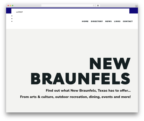Dp advanced blurbs WordPress plugin - newbraunfelstexas.com