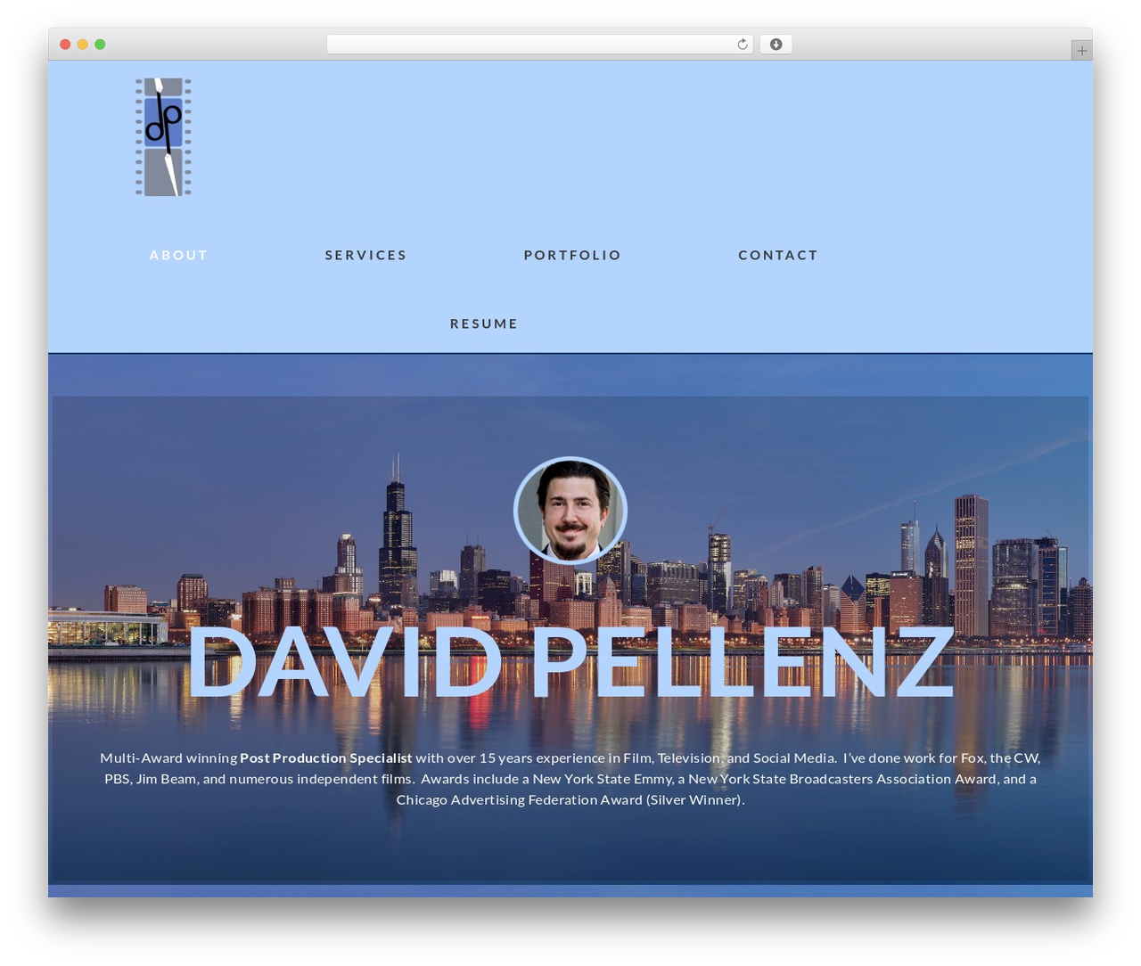 HyperX WordPress theme - davidpellenz.com