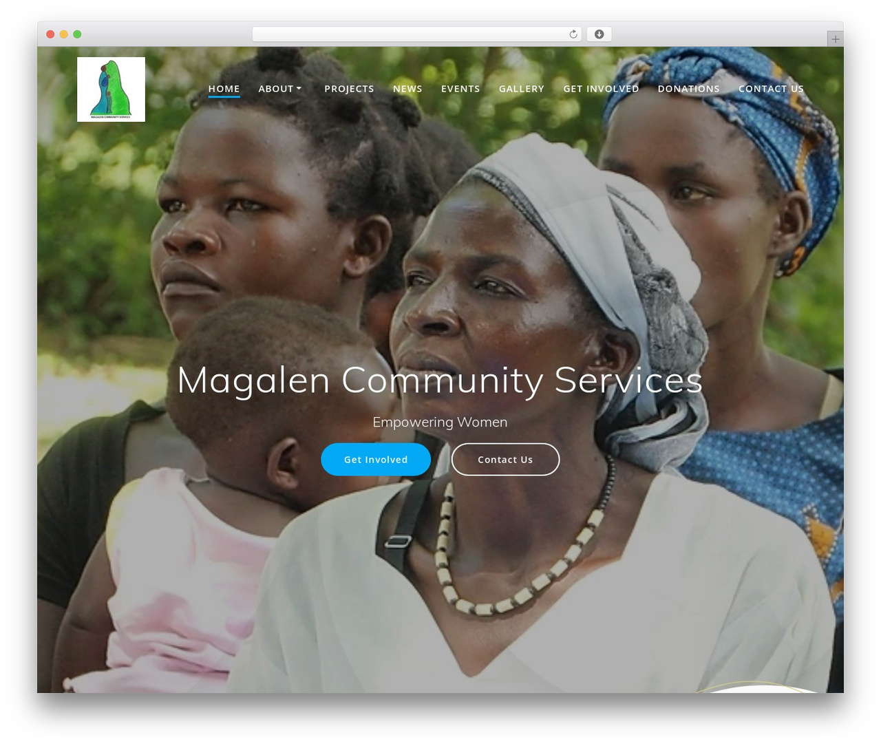 Mesmerize WordPress theme - magalen.org