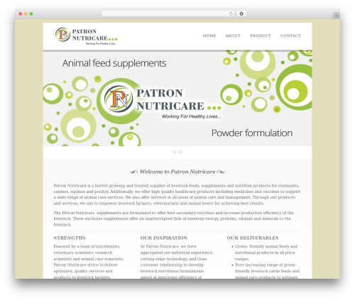 Patron theme WordPress - patronnutricare.com Patron theme WordPress - patronnutricare.com