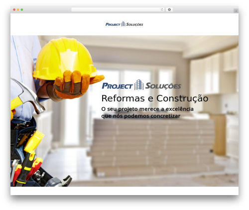 Remould WordPress theme - projectsolucoes.com