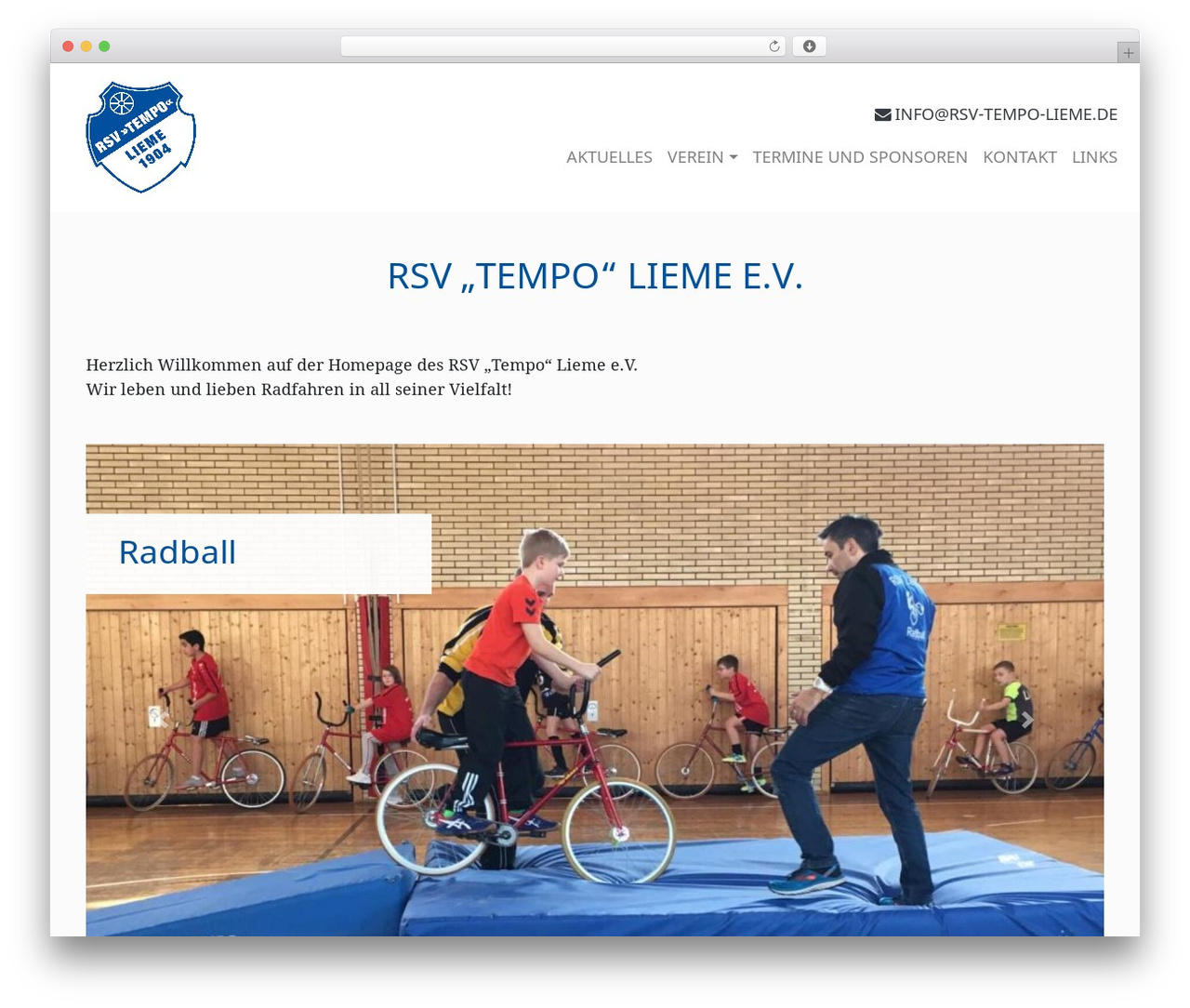 shbasic WP theme - rsv-tempo-lieme.de