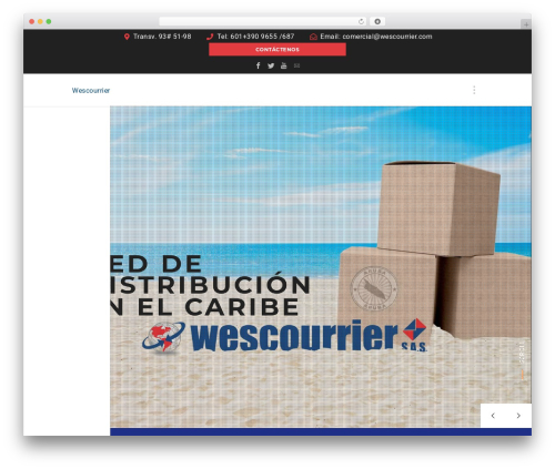 Enovathemes addons WordPress plugin - wescourrier.com