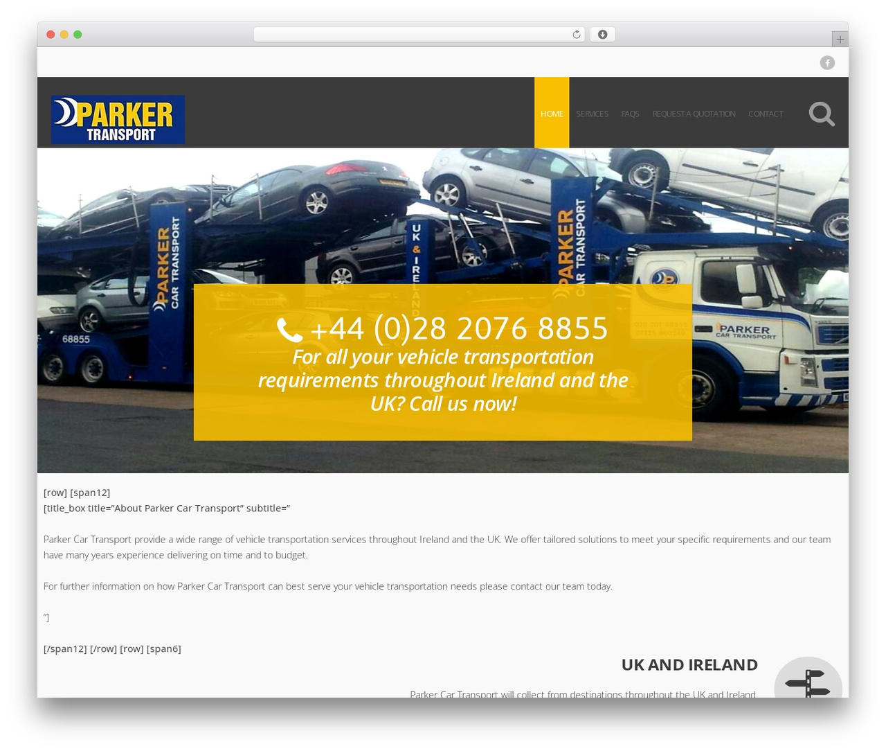 Theme WordPress cherry - parkercartransport.com