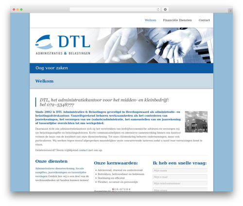 Theme WordPress Time - dtladmin.nl