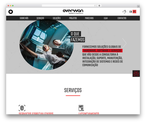 WordPress theme Storefront - overwan.com