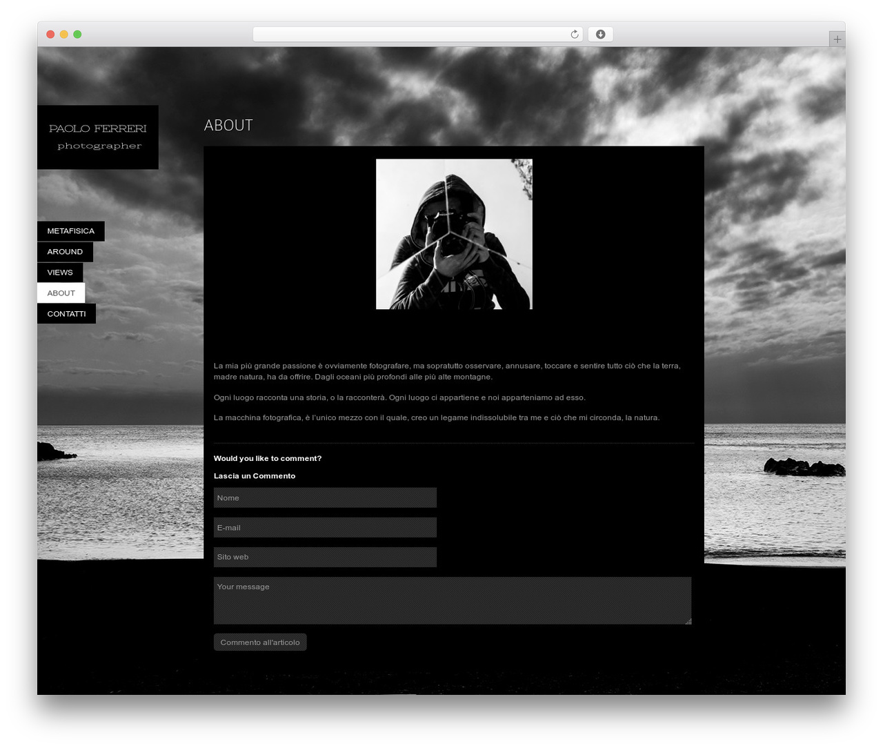 WordPress theme Architectos - paoloferreri.com