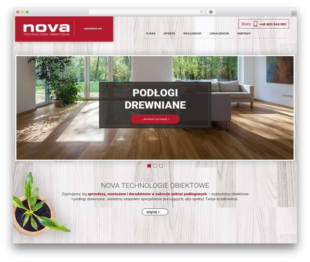 WordPress theme NOVA - podlogadrewniana.net WordPress theme NOVA - podlogadrewniana.net