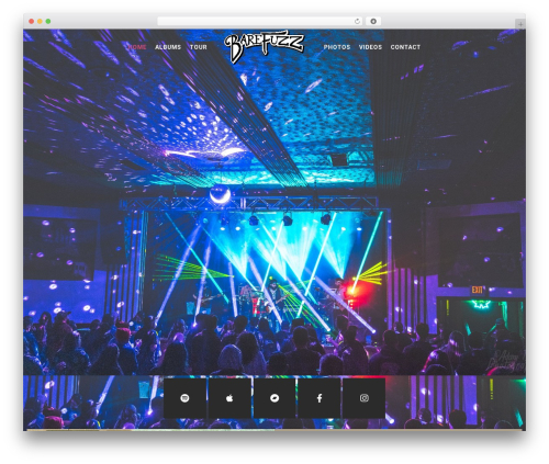Slide music core WordPress plugin - barefuzz.com