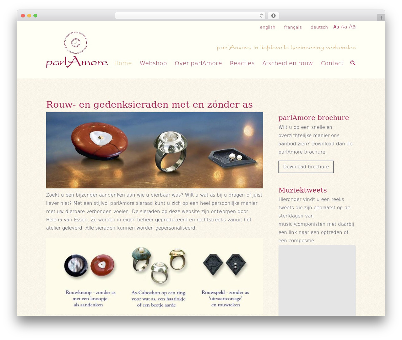WordPress theme WD Theme - parlamore.nl