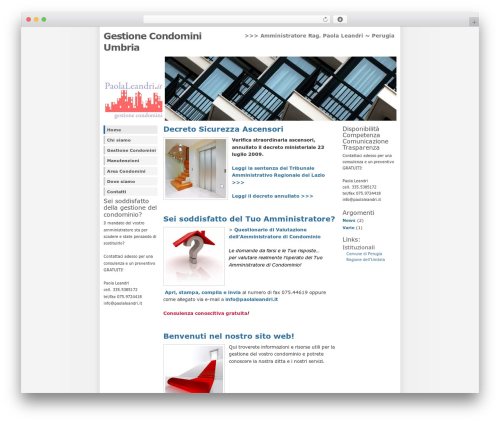 WP-Andreas01 theme WordPress - paolaleandri.com